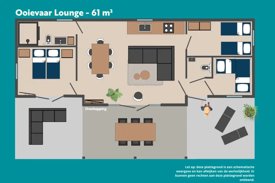 Ooievaar Lounge 61m2